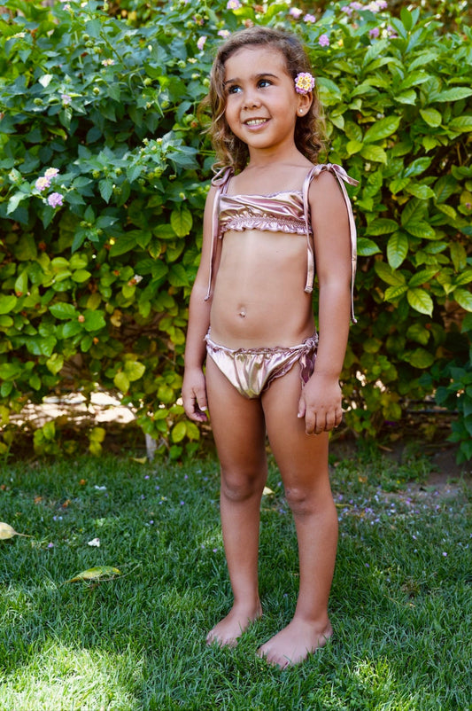 Little Mermaid Bronze Gold