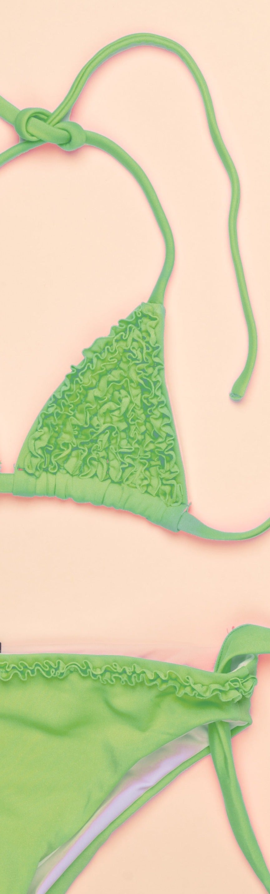 green bikini for kids